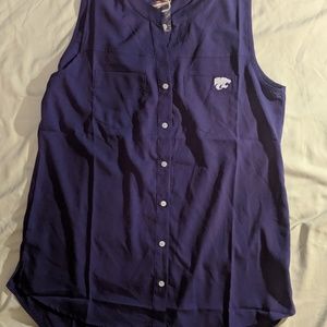 Kansas state wildcats medium blouse